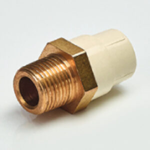 Astral CPVC Reducer Male Adaptor (Brass Threads)