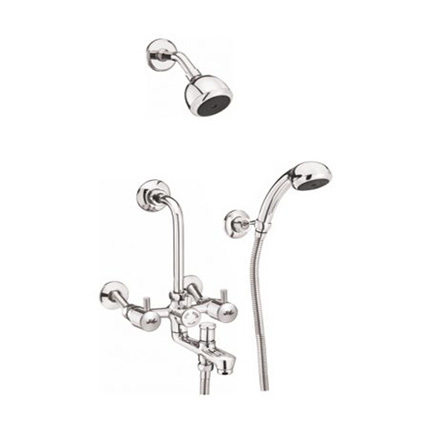 Jal Warna Wall Mixer Set with Hand & Overhead Shower 15 mm (Cat No. 3556)