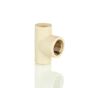 Apollo CPVC Female Tee Brass Threaded