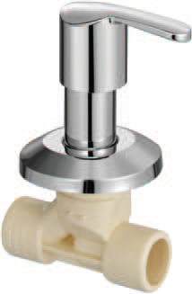 Jal Tizu CPVC Body Concealed Stop Cock 3/4 inch (Cat. No. 3442)